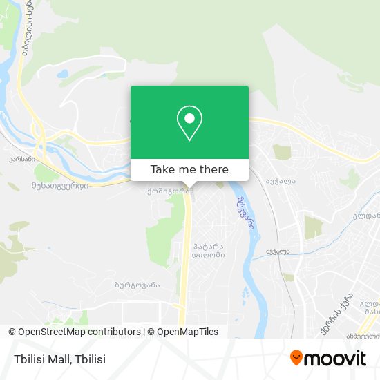 Tbilisi Mall map