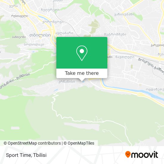 Sport Time map