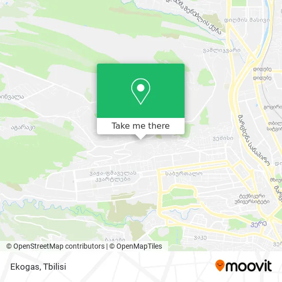 Карта Ekogas