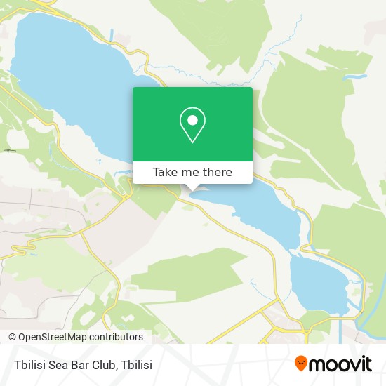 Tbilisi Sea Bar Club map