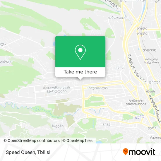 Карта Speed Queen