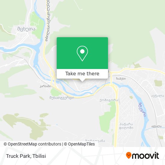 Truck Park map