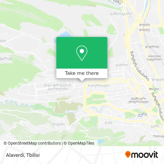 Карта Alaverdi