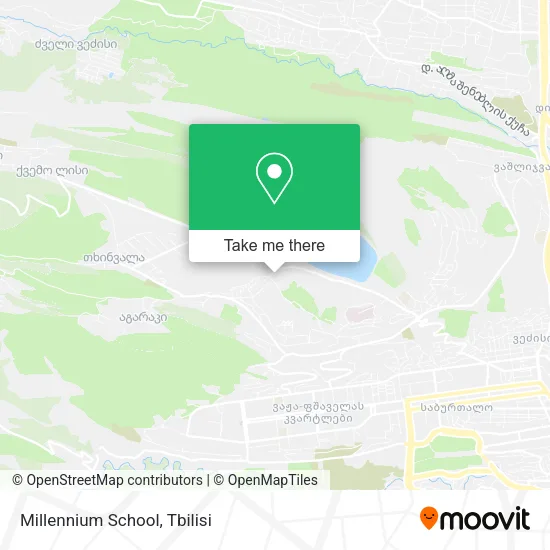 Карта Millennium School