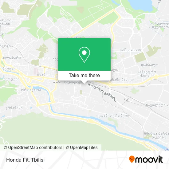 Карта Honda Fit