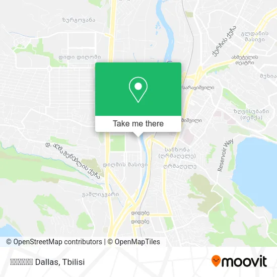 Карта დალასი Dallas
