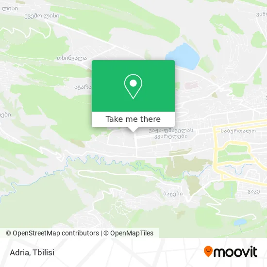 Карта Adria