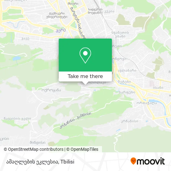 ამაღლების ეკლესია map