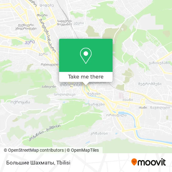 Карта Большие Шахматы