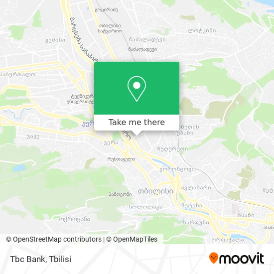 Карта Tbc Bank