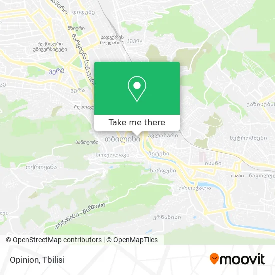 Карта Opinion