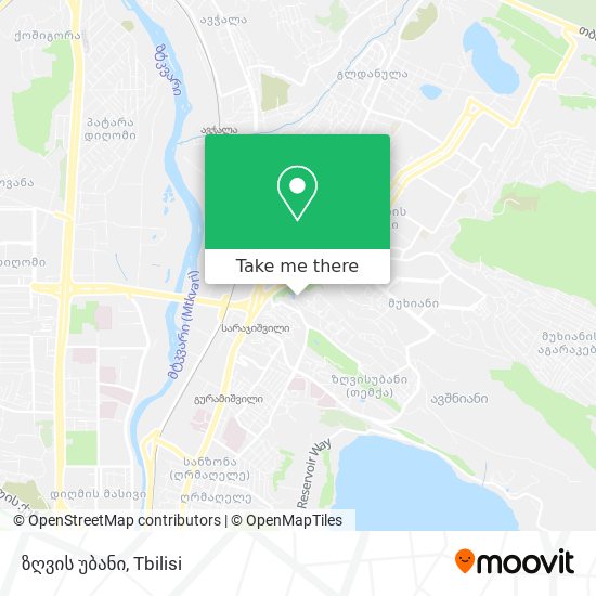 ზღვის უბანი map