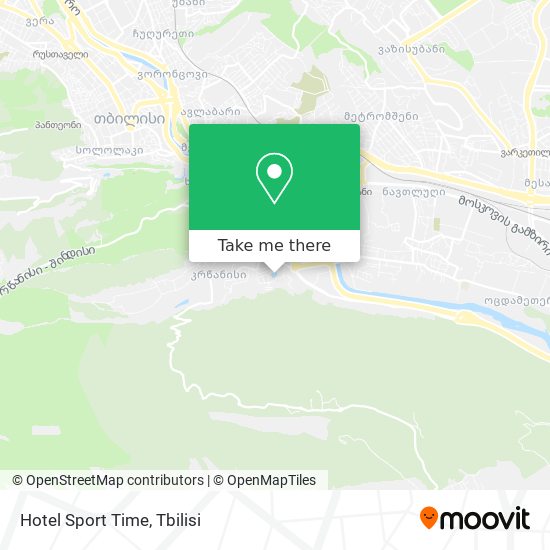 Hotel Sport Time map