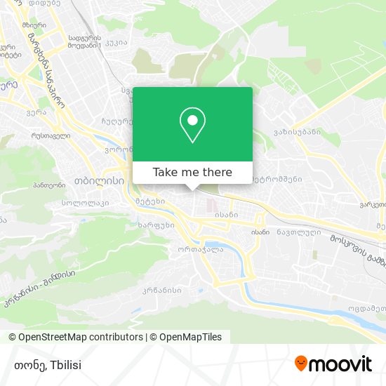 თონე map