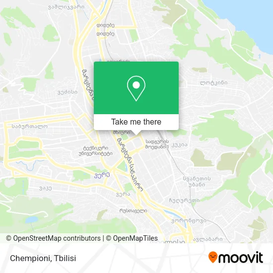 Карта Chempioni