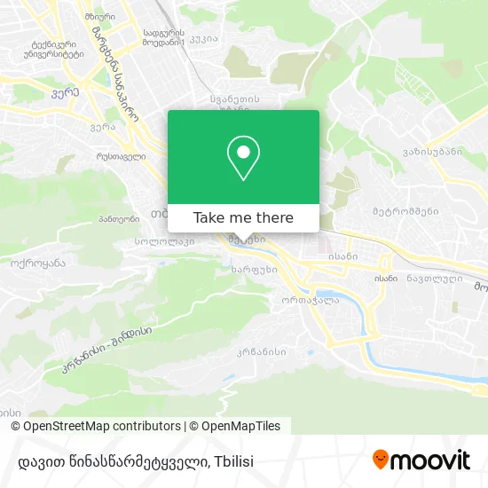 დავით წინასწარმეტყველი map