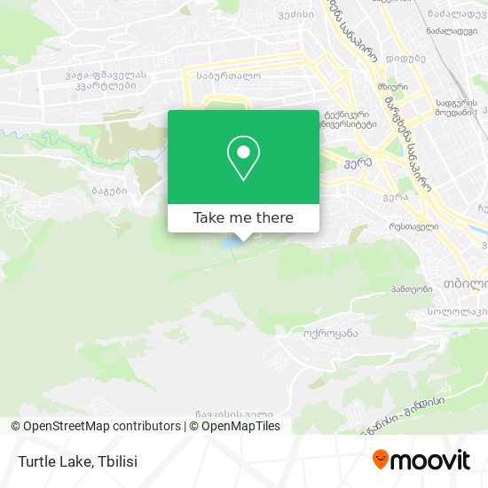 Turtle Lake map