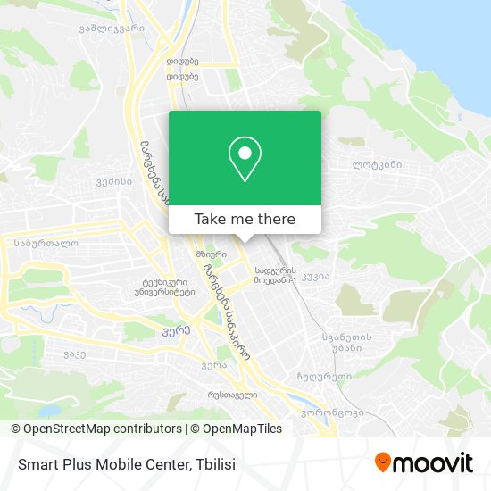 Smart Plus Mobile Center map