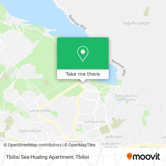 Tbilisi Sea Hualing Apartment map