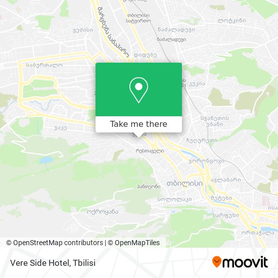 Vere Side Hotel map