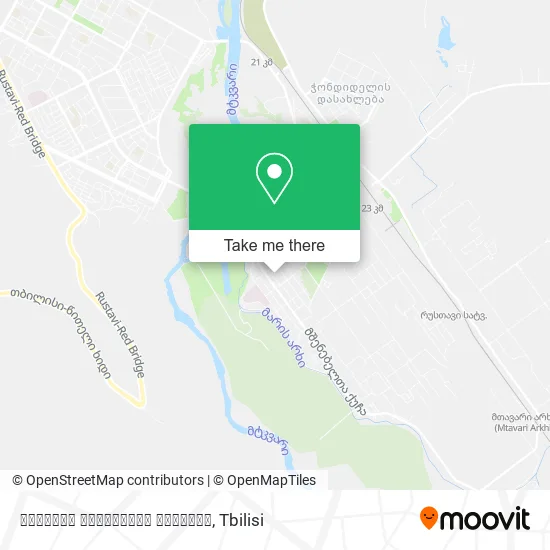 სისხლის გადასხმის სადგური map