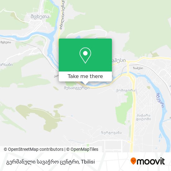 გერმანული სავაჭრო ცენტრი map