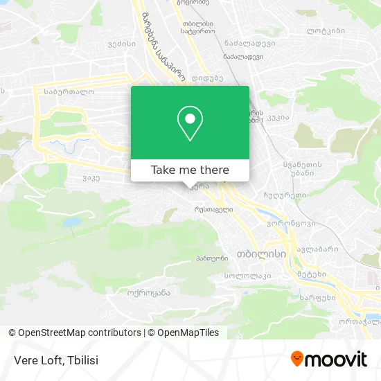 Карта Vere Loft