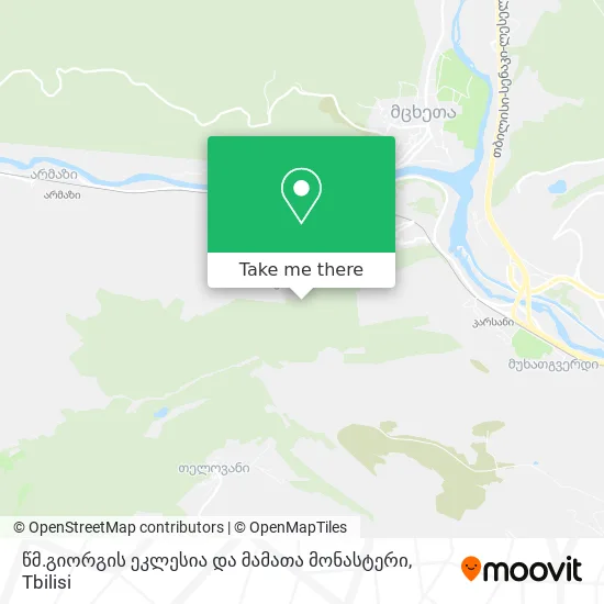 წმ.გიორგის ეკლესია და მამათა მონასტერი map