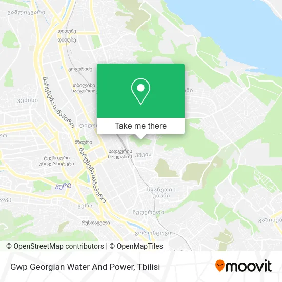Карта Gwp Georgian Water And Power