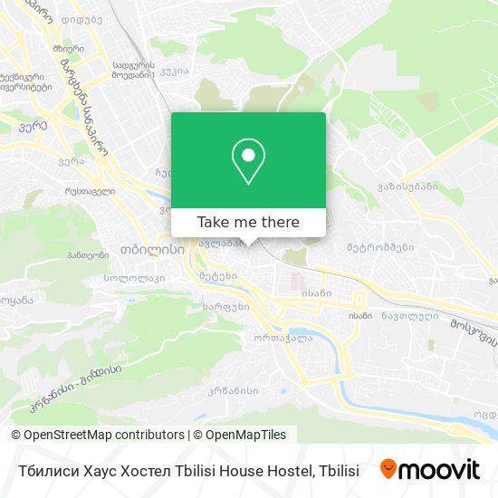 Тбилиси Хаус Хостел Tbilisi House Hostel map