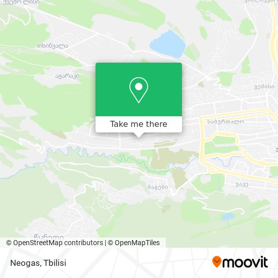 Neogas map
