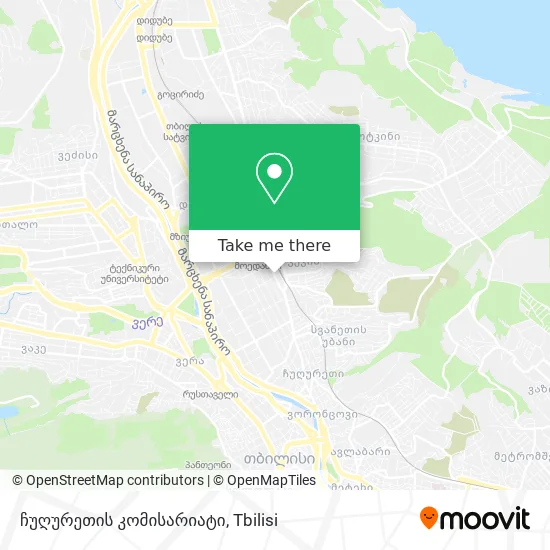 ჩუღურეთის კომისარიატი map