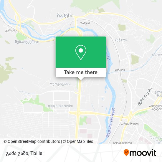 გამა გაზი map
