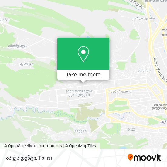 აპექს დენტი map