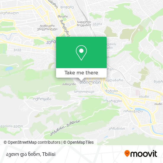 ავთო და ნინო map