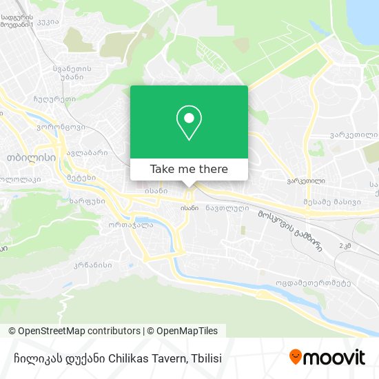 ჩილიკას დუქანი Chilikas Tavern map