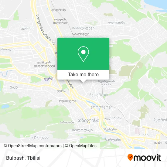Карта Bulbash