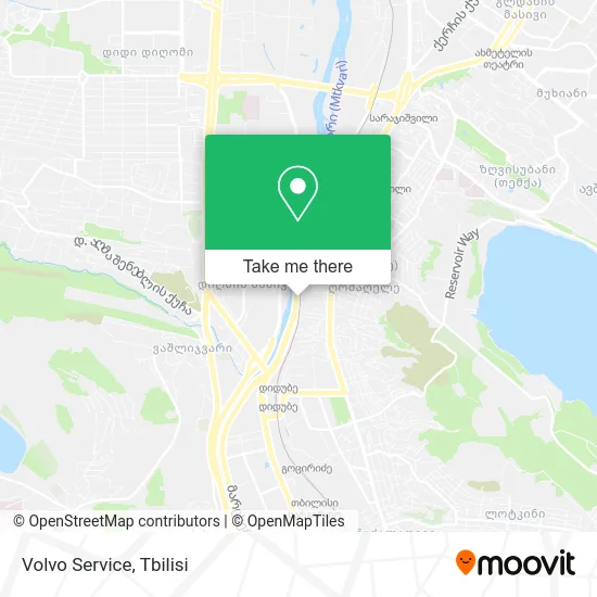 Volvo Service map