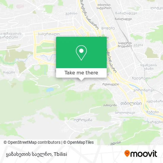 ყაზახეთის საელჩო map
