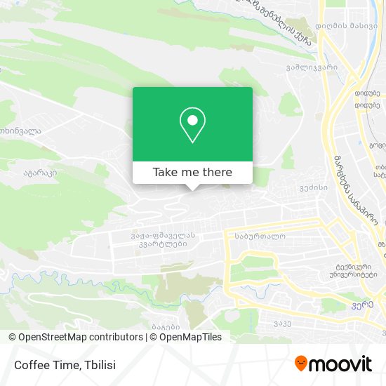 Coffee Time map