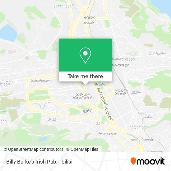 Billy Burke's Irish Pub map