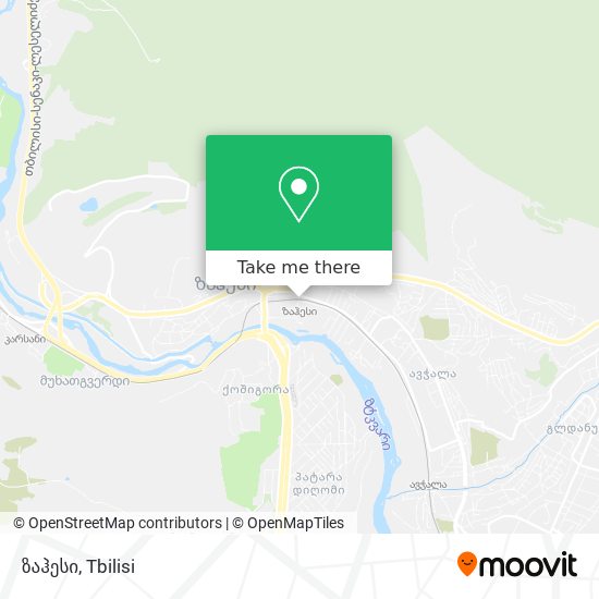 ზაჰესი map