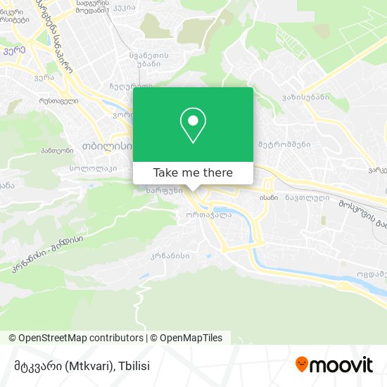 მტკვარი (Mtkvari) map
