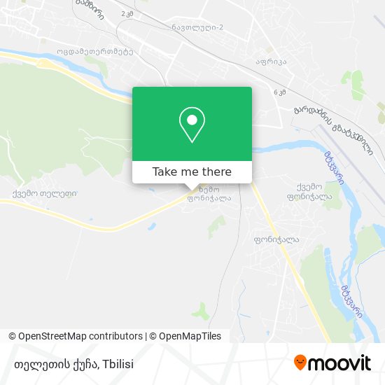 თელეთის ქუჩა map