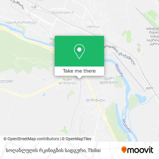სოღანლუღის რკინიგზის სადგური map