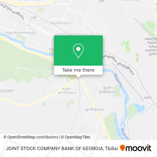 JOINT STOCK COMPANY BANK OF GEORGIA map