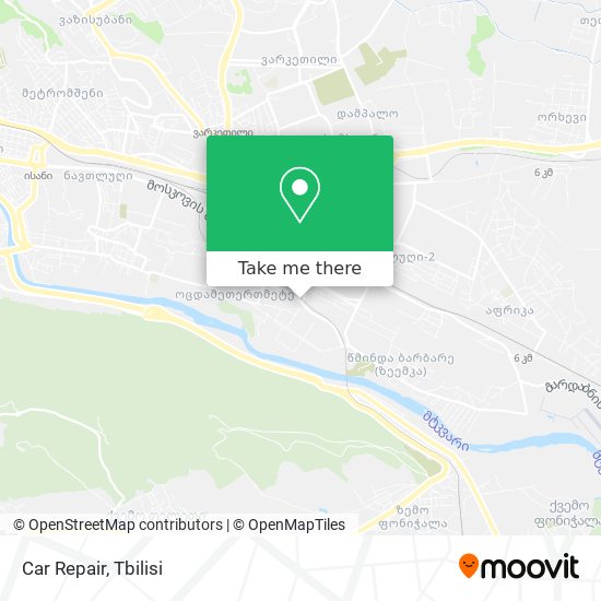 Car Repair map