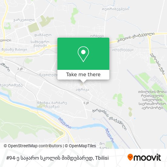 #94-ე საჯარო სკოლის მიმდებარედ map