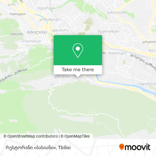რესტორანი «ბასიანი» map