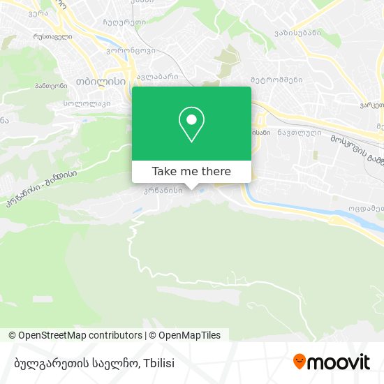 ბულგარეთის საელჩო map